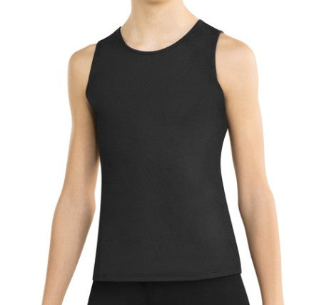 Black Men's/Boys Tank
